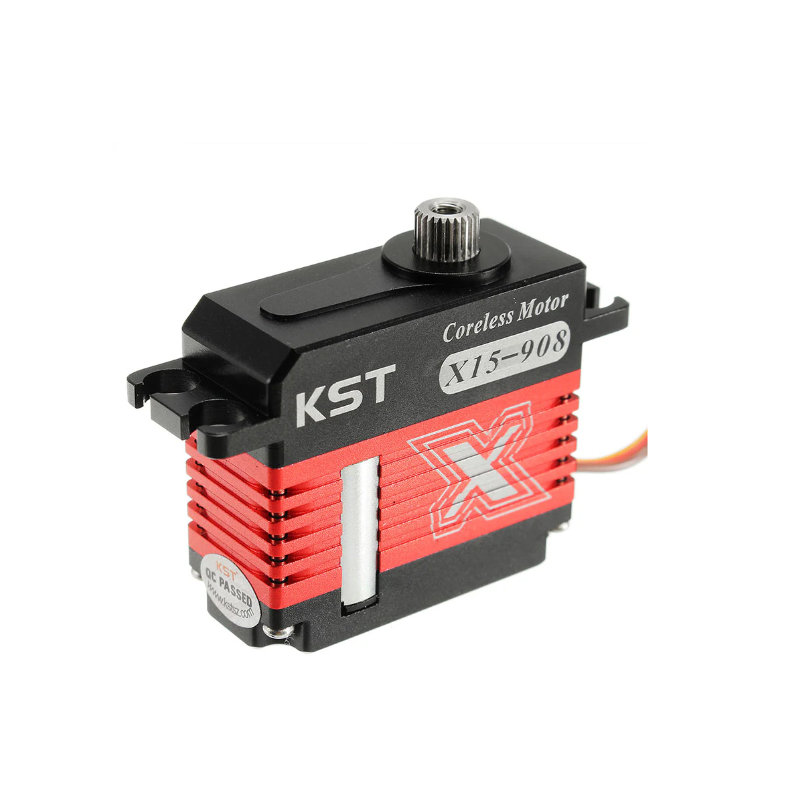 KST X15-908 V8.0 HV Coreless Cyclic Mini Servo 9.2Kgf.cm 0.08sec for RC Helicopters & Airplane & Pancar - Unmanned RC