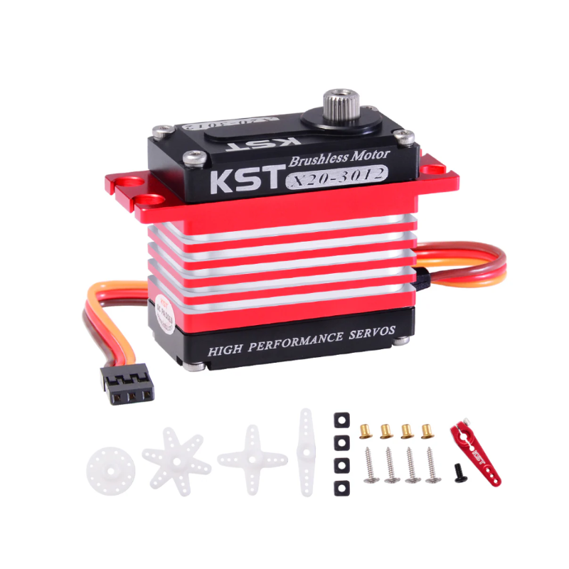 KST X20-3012 HV Brushless Digital Metal Gear Servo 35Kgf.cm 0.11sec for RC Cars, Aerobatic Airplanes and Jets - Unmanned RC