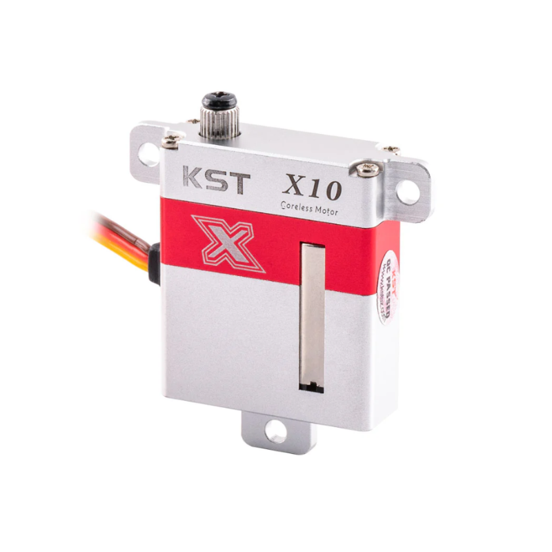 KST X10 V8.0 Digital Metal Gear Servo 10.8kg.cm 0.10sec for RC Gliders - Unmanned RC