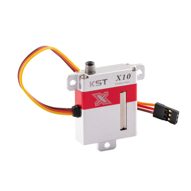 KST X10 V8.0 Digital Metal Gear Servo 10.8kg.cm 0.10sec for RC Gliders - Unmanned RC