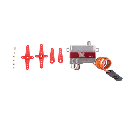 KST X08H V6.0 Metal Gear Digital Micro Servo 2.8Kgf.cm 0.09sec for RC Gliders - Unmanned RC