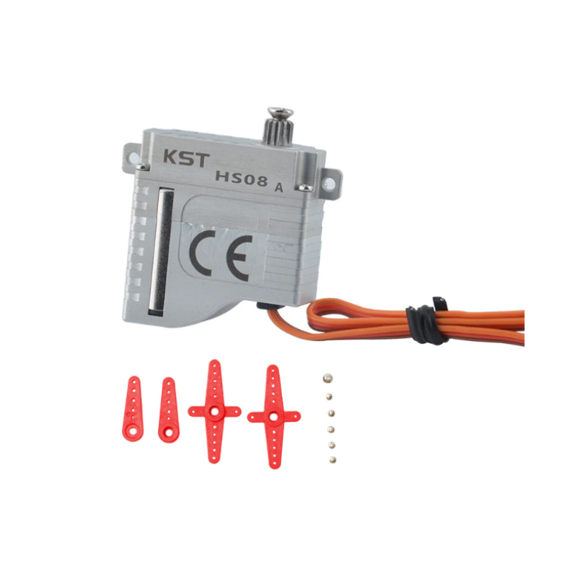 KST HS08A HV Digital Metal Gear Micro Servo 6.0Kgf.cm 0.09sec for Gliders - Unmanned RC