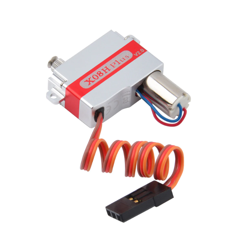 KST X08H Plus V2.0 Horizontal Lug Micro Servo 5.3Kgf.cm 0.09sec 9.5g 8mm for RC Gliders - Unmanned RC