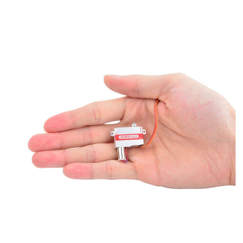 KST X08H Plus V2.0 Horizontal Lug Micro Servo 5.3Kgf.cm 0.09sec 9.5g 8mm for RC Gliders - Unmanned RC