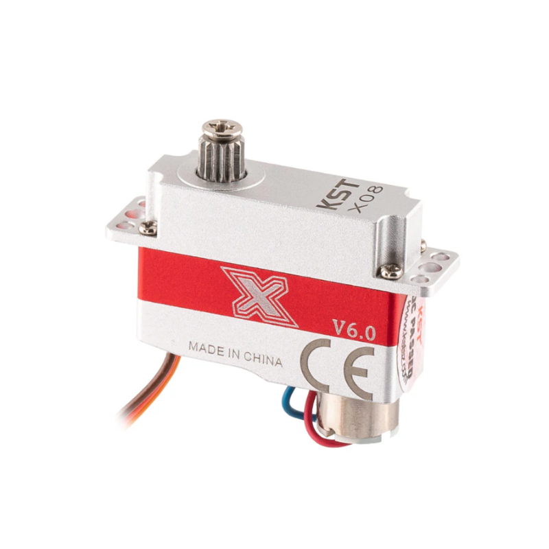 KST X08 V6.0 Metal Gear Digital Micro Servo 2.8Kgf.cm 0.09sec for RC Gliders - Unmanned RC