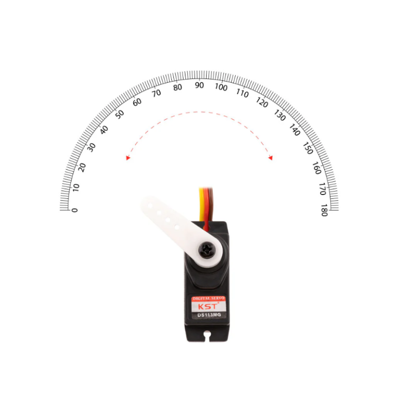 KST DS113MG V6.0 Digital Metal Gear Micro Servo 3.5kg 0.09sec for Small Size Electric RC Plane and Glider - Unmanned RC