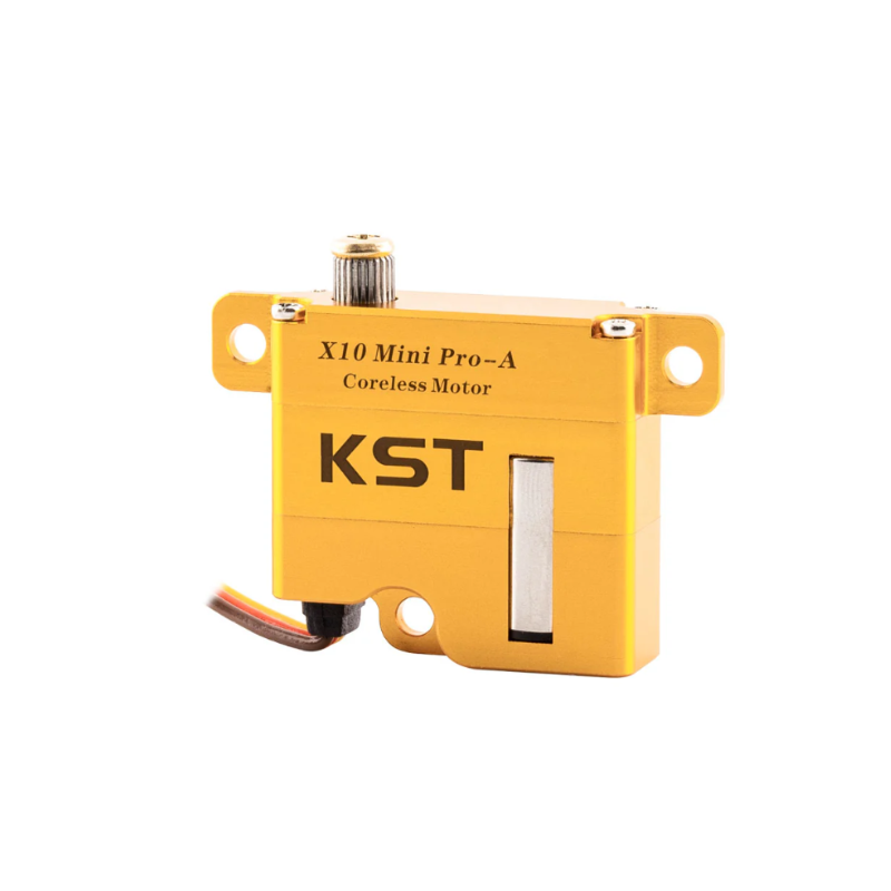 KST X10 Mini Pro Digital Metal Gear Servo 8.0Kgf.cm 0.08sec for Competition Gliders and Large Scale Gliders - Unmanned RC