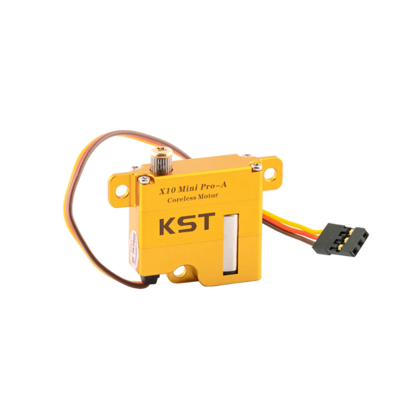 KST X10 Mini Pro Digital Metal Gear Servo 8.0Kgf.cm 0.08sec for Competition Gliders and Large Scale Gliders - Unmanned RC