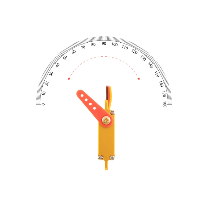 KST X10 Mini Pro Digital Metal Gear Servo 8.0Kgf.cm 0.08sec for Competition Gliders and Large Scale Gliders - Unmanned RC