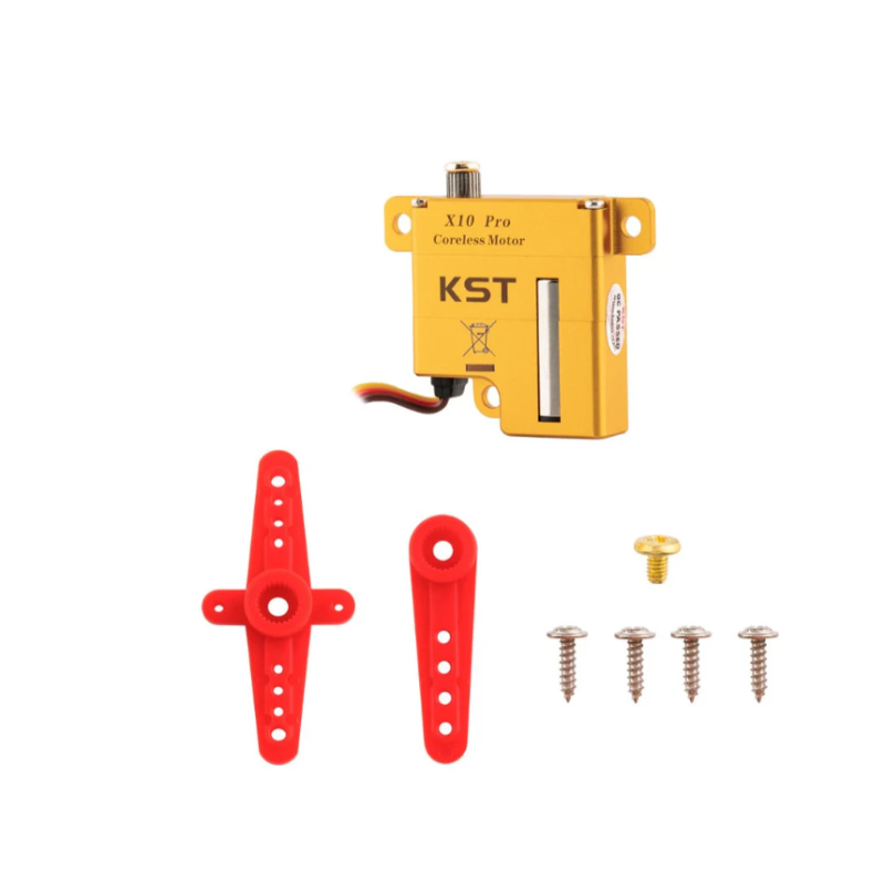 KST X10 Pro Digital Metal Gear Servo 11.5Kgf.cm 0.10sec for F5J Competition Gliders and Large Scale Gliders - Unmanned RC