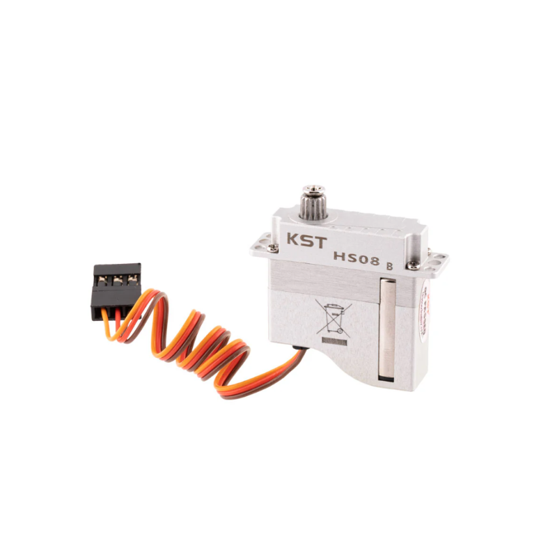 KST HS08B HV Digital Metal Gear Micro Servo 6.0Kgf.cm 0.09sec for RC Gliders - Unmanned RC