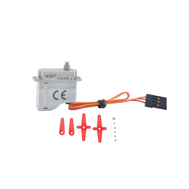 KST HS08B HV Digital Metal Gear Micro Servo 6.0Kgf.cm 0.09sec for RC Gliders - Unmanned RC