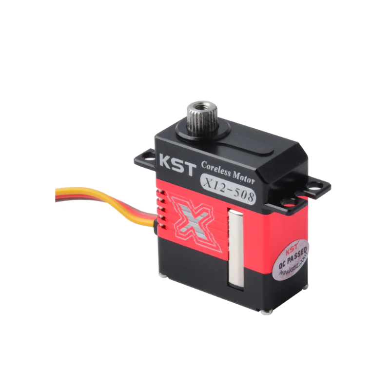 KST X12-508 Micro Metal Gear HV Digital Servo 6.2Kgf.cm 0.07sec for RC Helicopters - Unmanned RC