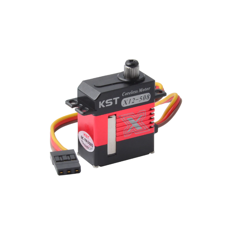 KST X12-508 Micro Metal Gear HV Digital Servo 6.2Kgf.cm 0.07sec for RC Helicopters - Unmanned RC