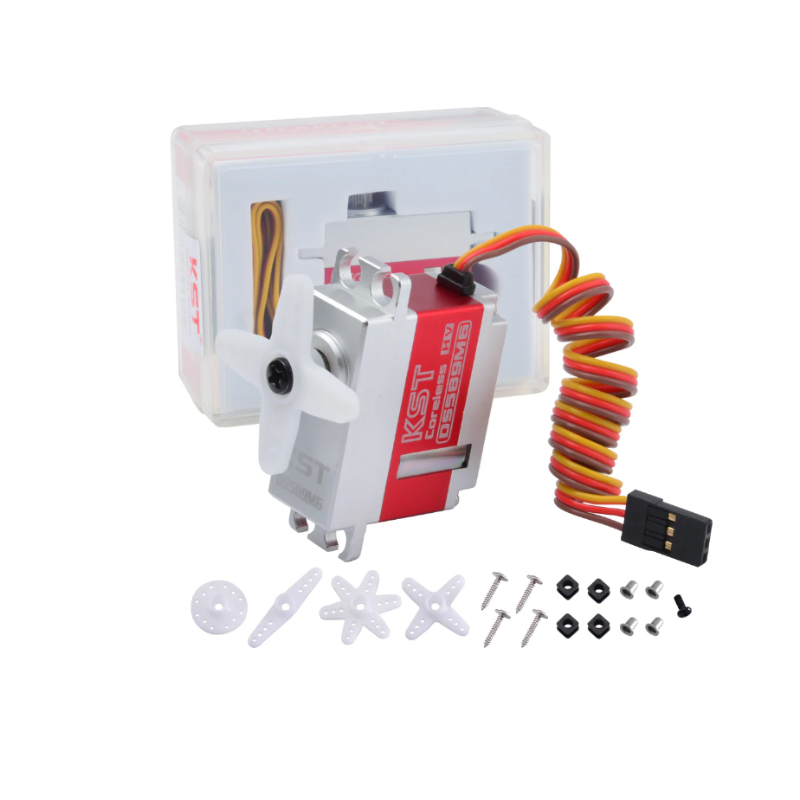 KST DS589MG V8.0 Mini Digital HV Metal Gear Servo 9.2Kgf.cm 0.08sec for RC Helicopter & Fixed Wing - Unmanned RC
