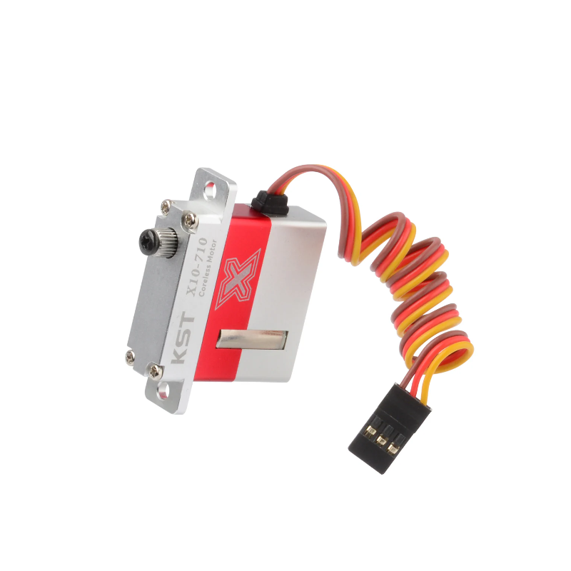 KST X10-710 V8.0 HV Mini Digital Metal Gear Servo 7.5Kgf.cm 0.10sec for RC Gliders - Unmanned RC