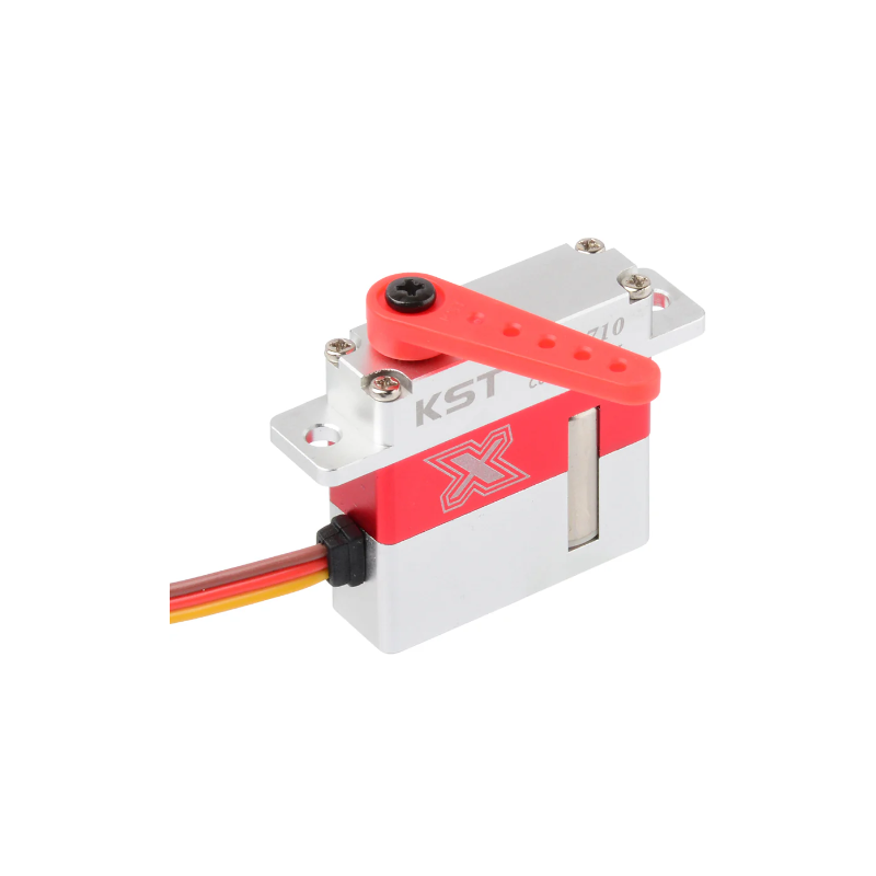 KST X10-710 V8.0 HV Mini Digital Metal Gear Servo 7.5Kgf.cm 0.10sec for RC Gliders - Unmanned RC