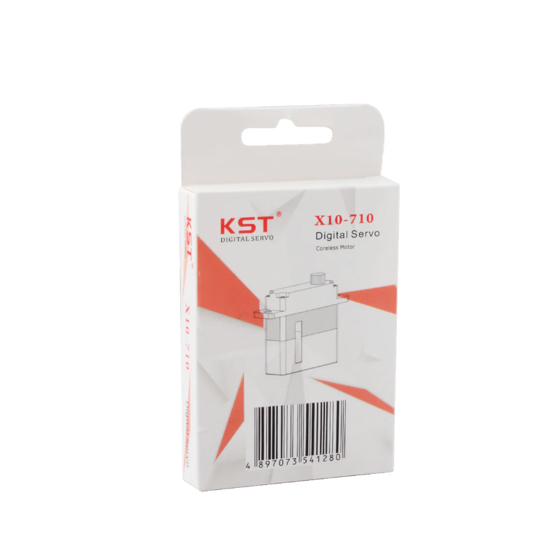 KST X10-710 V8.0 HV Mini Digital Metal Gear Servo 7.5Kgf.cm 0.10sec for RC Gliders - Unmanned RC