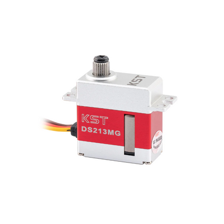 KST DS213MG V8.0 Micro Coreless 3.0Kgf.cm 0.07sec Metal Gear Digital Servo for Gliders and Small Size RC Planes - Unmanned RC