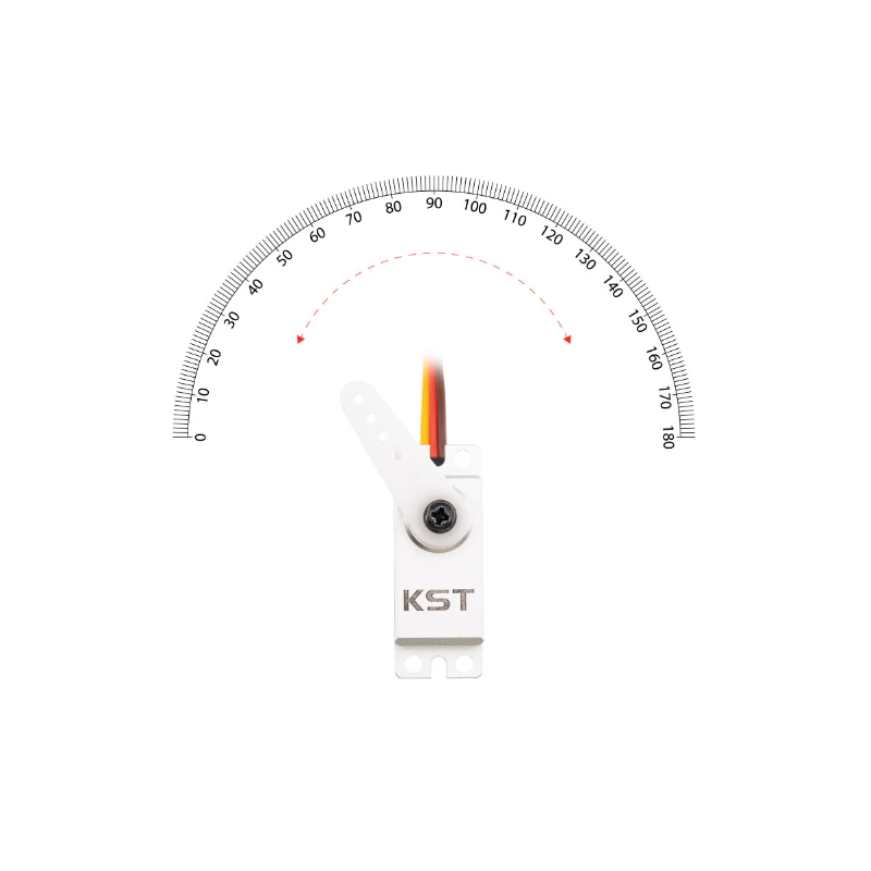 KST DS213MG V8.0 Micro Coreless 3.0Kgf.cm 0.07sec Metal Gear Digital Servo for Gliders and Small Size RC Planes - Unmanned RC