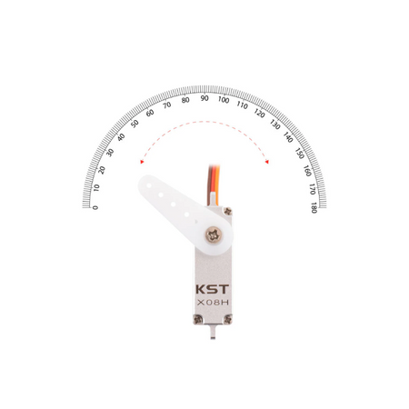 KST X08N V6.0 Metal Gear Digital Micro Servo 2.8Kgf.cm 0.09sec for RC Gliders - Unmanned RC