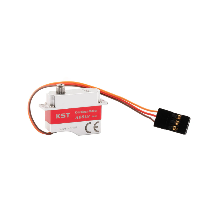 KST A08 LV V6.0 Micro Coreless Digital 2.0Kgf.cm 0.15sec Dual Ball Bearing 1S Servo for DLG F3K Gliders - Unmanned RC
