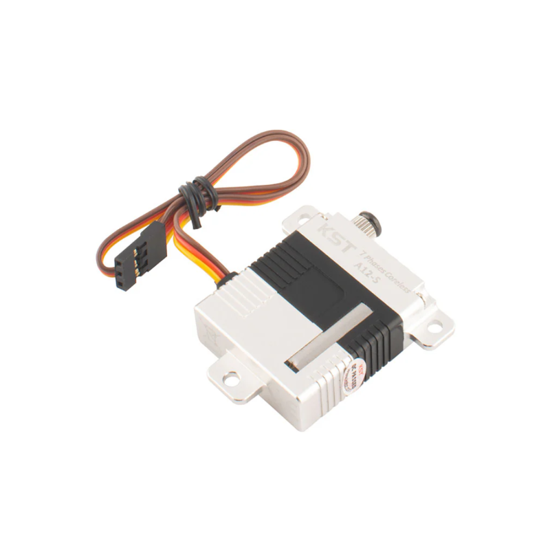 KST A12-S HV Mini Coreless Metal Gear Contactless Magnetic Sensors Servo 13.5Kgf.cm 0.08sec for Glider Wing - Unmanned RC