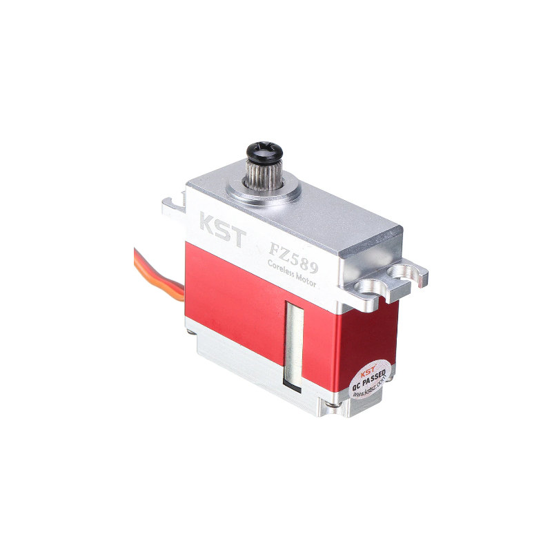 KST FZ589 Digital Metal Gear HV Mini Servo 8Kgf.cm 0.10sec for RC Helicopters - Unmanned RC