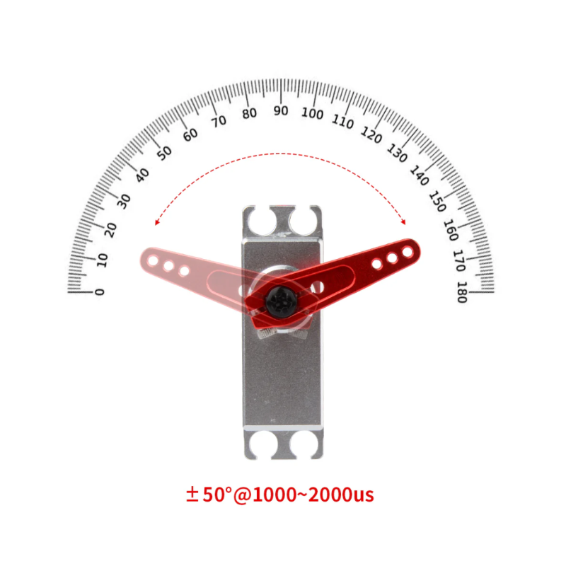 KST FZ589 Digital Metal Gear HV Mini Servo 8Kgf.cm 0.10sec for RC Helicopters - Unmanned RC