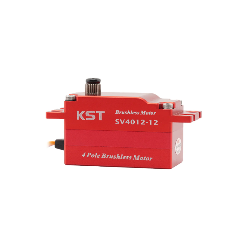 KST SV4012-12 SHV 4 pole Brushless Low Profile Servo 42.0Kgf.cm 0.10sec/60°for RC Cars, Fixed-Wings & Robotics - Unmanned RC