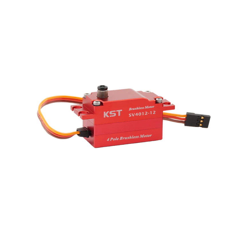 KST SV4012-12 SHV 4 pole Brushless Low Profile Servo 42.0Kgf.cm 0.10sec/60°for RC Cars, Fixed-Wings & Robotics - Unmanned RC
