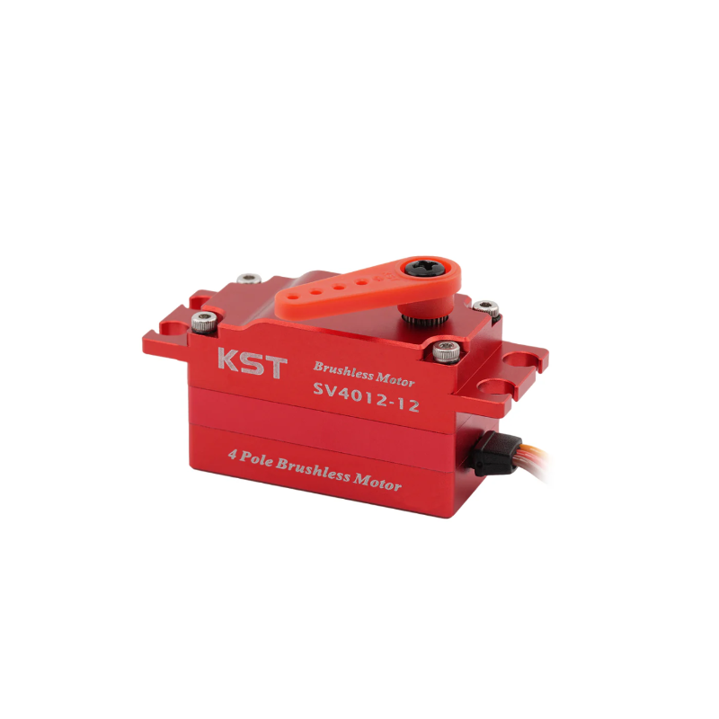 KST SV4012-12 SHV 4 pole Brushless Low Profile Servo 42.0Kgf.cm 0.10sec/60°for RC Cars, Fixed-Wings & Robotics - Unmanned RC
