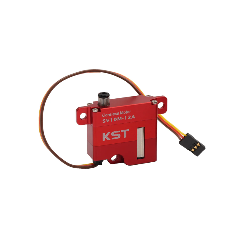 KST SV10M-12A & SV10M-12B Super High Voltage 9.0Kgf.cm 0.11sec/60° Wing Servo for RC Gliders and Industrial UAVs - Unmanned RC