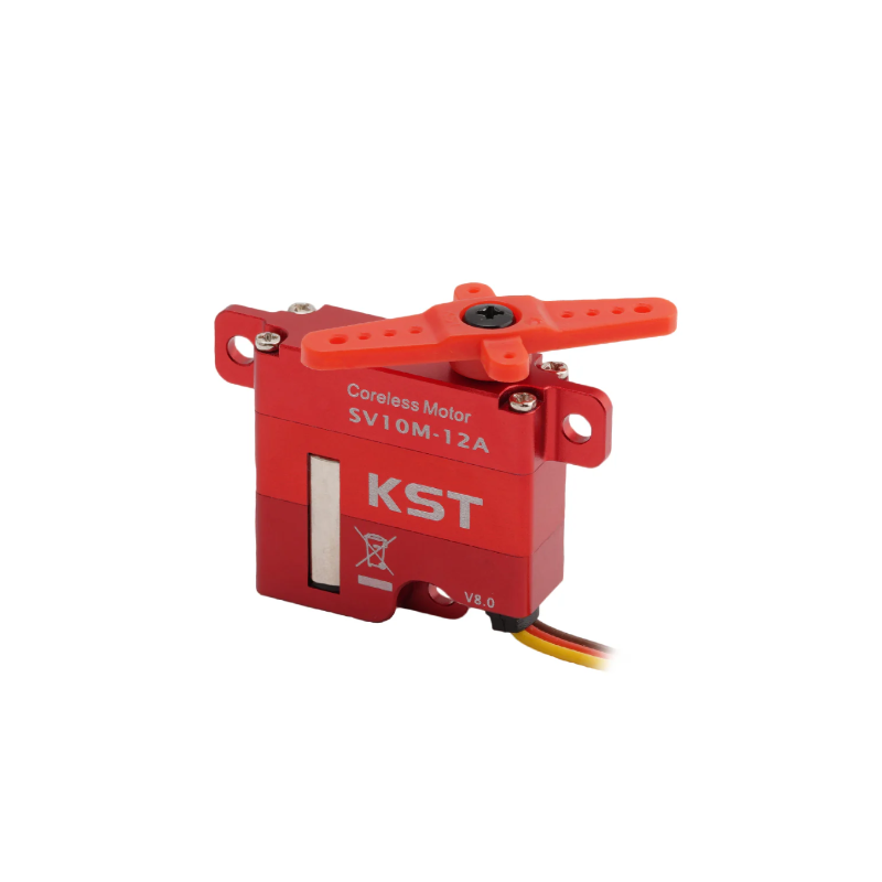 KST SV10M-12A & SV10M-12B Super High Voltage 9.0Kgf.cm 0.11sec/60° Wing Servo for RC Gliders and Industrial UAVs - Unmanned RC