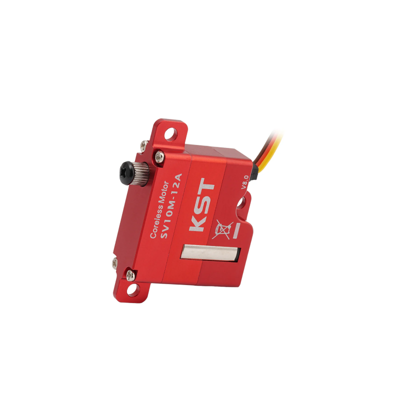 KST SV10M-12A & SV10M-12B Super High Voltage 9.0Kgf.cm 0.11sec/60° Wing Servo for RC Gliders and Industrial UAVs - Unmanned RC