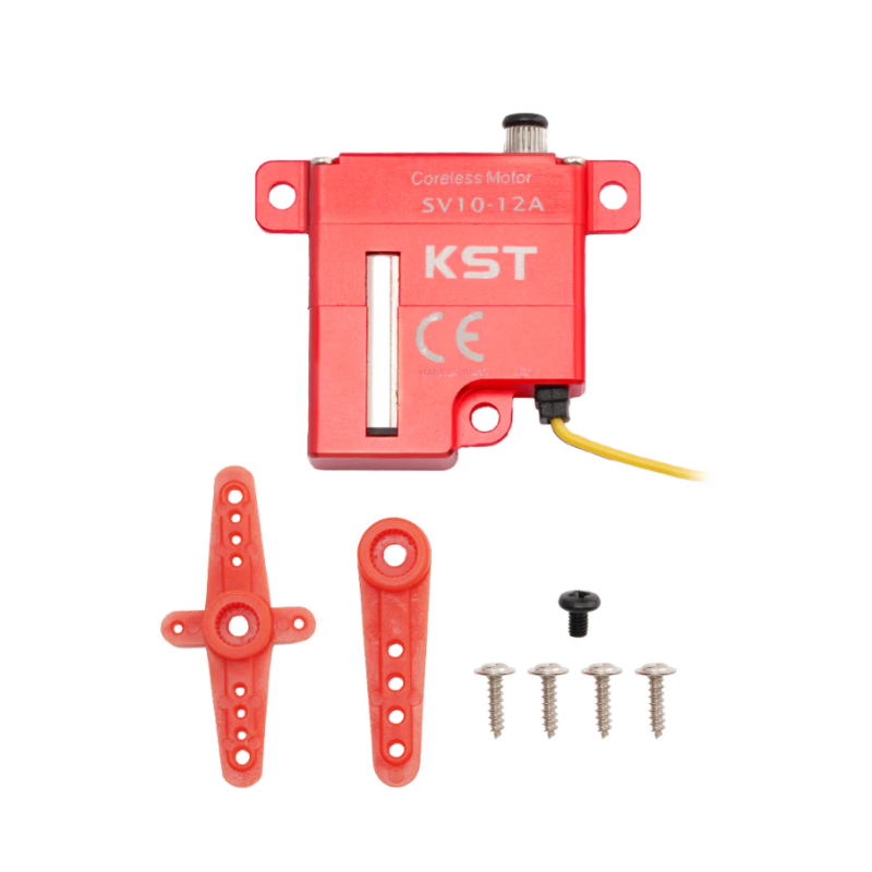 KST SV10-12A & SV10-12B Super High Voltage 14.0Kgf.cm 0.10sec/60° Wing Servo for RC Gliders, and Industrial UAVs - Unmanned RC
