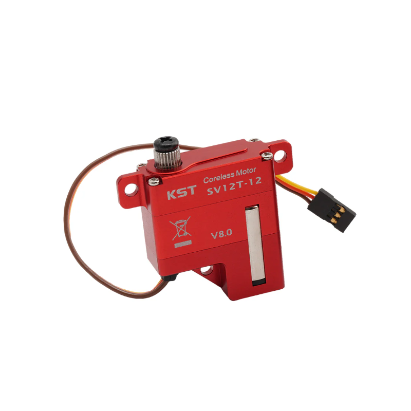 KST SV12T-12 & SV12S-12 Super High Voltage 12V Wing Servo for RC Gliders, RC Jets, and Industrial applications & UAVs - Unmanned RC