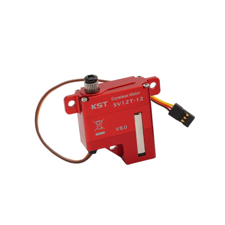 KST SV12T-12 & SV12S-12 Super High Voltage 12V Wing Servo for RC Gliders, RC Jets, and Industrial applications & UAVs - Unmanned RC