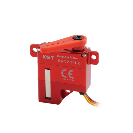 KST SV12T-12 & SV12S-12 Super High Voltage 12V Wing Servo for RC Gliders, RC Jets, and Industrial applications & UAVs - Unmanned RC