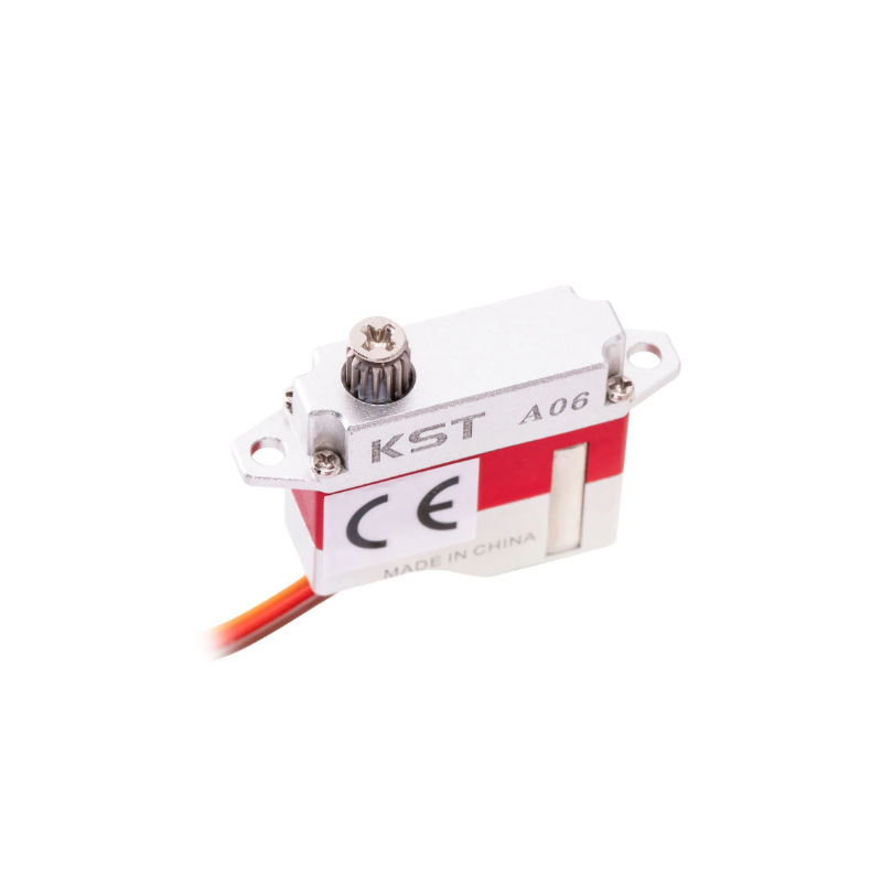KST [Pre-order]A06/A06H/A06N V6.0 Micro Coreless Digital 1.4Kgf.cm 0.11sec Dual Bearing Servo for F3K Gliders - Unmanned RC