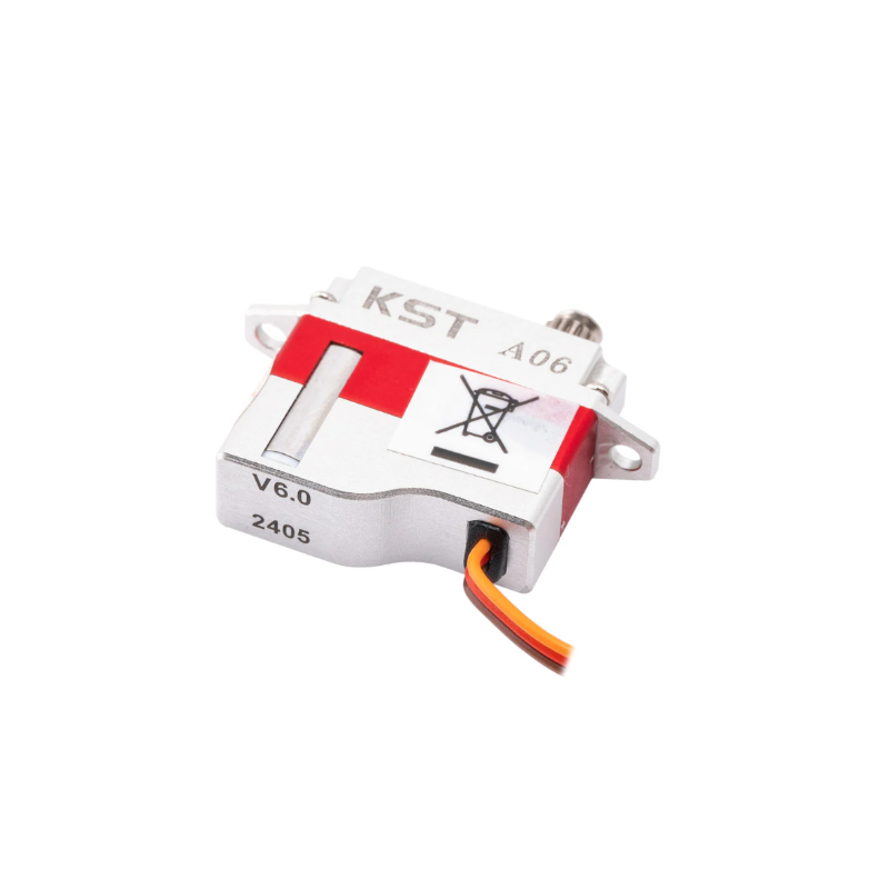 KST [Pre-order]A06/A06H/A06N V6.0 Micro Coreless Digital 1.4Kgf.cm 0.11sec Dual Bearing Servo for F3K Gliders - Unmanned RC