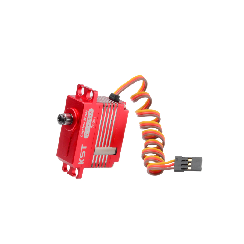 KST X15-755X Coreless Mini Digital Metal Gear Tail Servo 10.2Kgf.cm 0.04sec for RC Helicopters - Unmanned RC