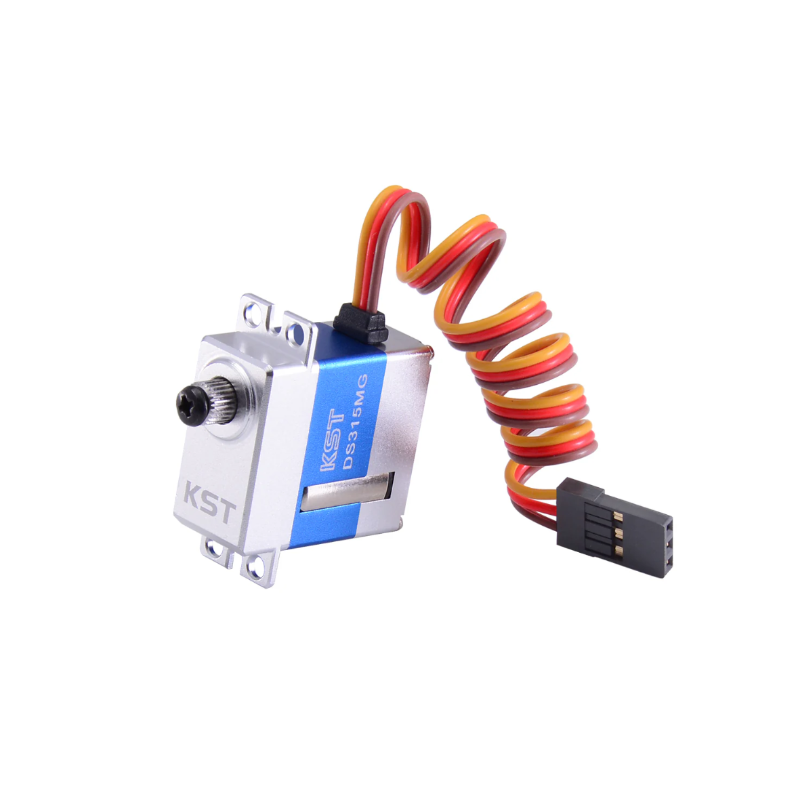 KST DS315MG V8.0 Mini Digital Metal Gear Coreless Servo 4.8kg 0.07sec for RC Helicopters - Unmanned RC