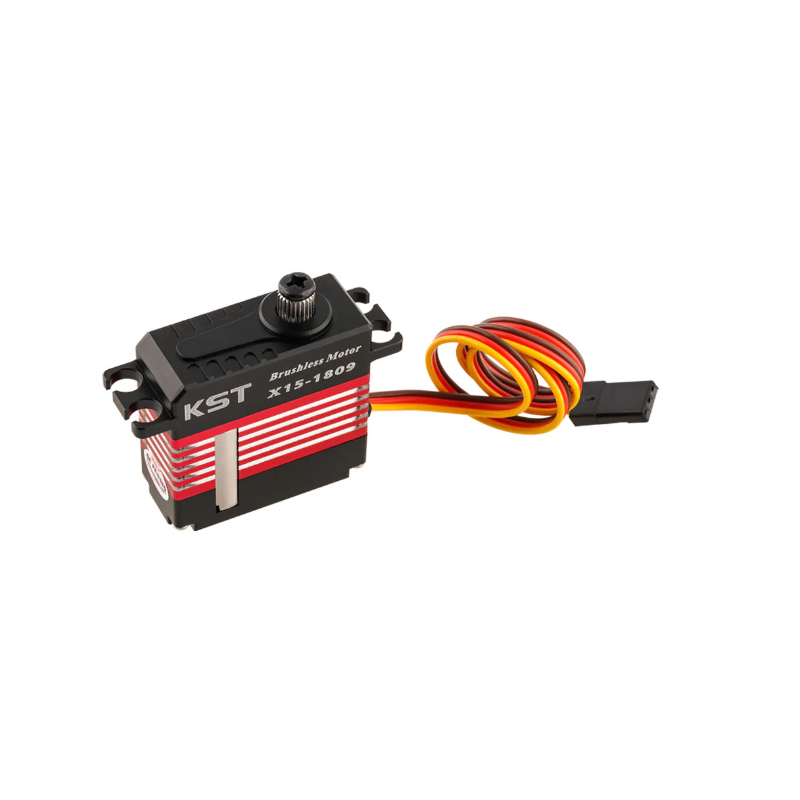KST X15-1809 V8.0 Brushless HV Mini Swash Plate Cyclic Servo 24Kgf.cm 0.07sec for RC Helicopters - Unmanned RC
