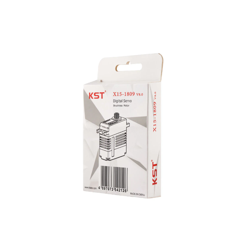 KST X15-1809 V8.0 Brushless HV Mini Swash Plate Cyclic Servo 24Kgf.cm 0.07sec for RC Helicopters - Unmanned RC