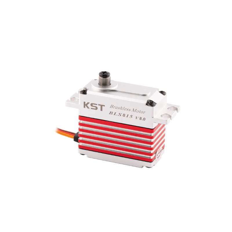 KST BLS815 V8.0 Digital Metal Gear Brushless Servo 20Kgf.cm 0.07sec/60degree for 550-700-class Helicopters - Unmanned RC