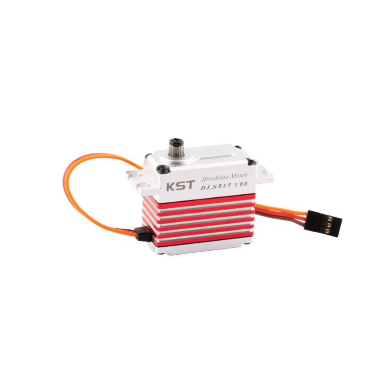 KST BLS815 V8.0 Digital Metal Gear Brushless Servo 20Kgf.cm 0.07sec/60degree for 550-700-class Helicopters - Unmanned RC