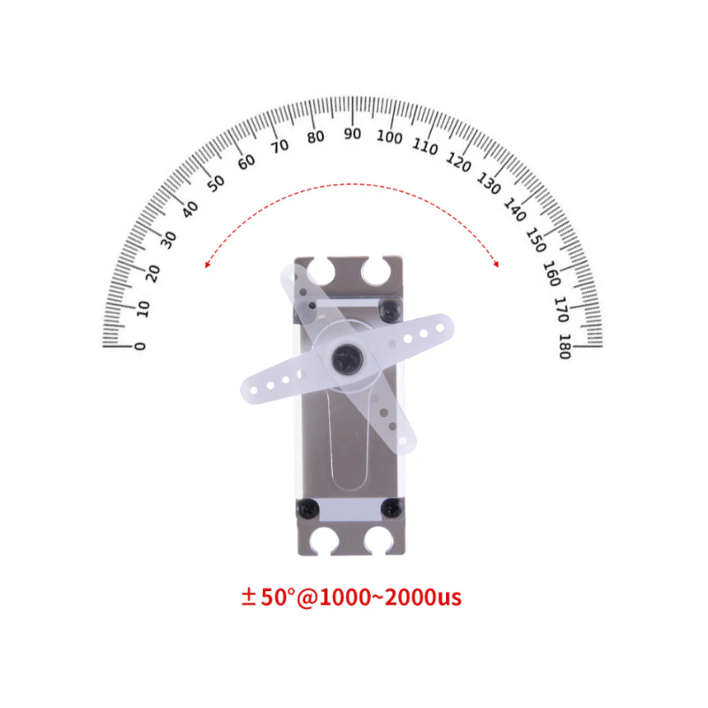 KST BLS815 V8.0 Digital Metal Gear Brushless Servo 20Kgf.cm 0.07sec/60degree for 550-700-class Helicopters - Unmanned RC