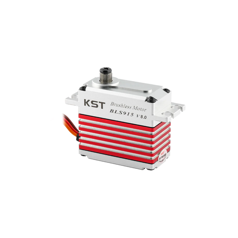 KST BLS915 V8.0 Brushless HV Metal Servo 25Kgf.cm 0.07sec/60° for 600-700 Class Helicopters and 3D Aerobatics - Unmanned RC