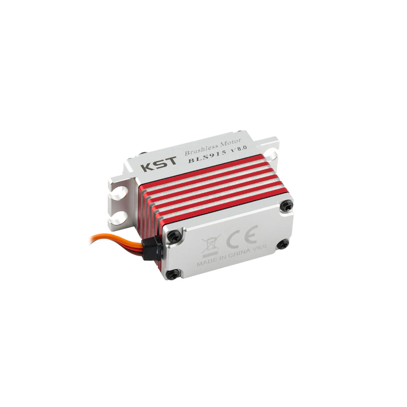 KST BLS915 V8.0 Brushless HV Metal Servo 25Kgf.cm 0.07sec/60° for 600-700 Class Helicopters and 3D Aerobatics - Unmanned RC